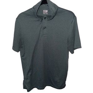 32 Degrees Green Button Up Polo Shirt